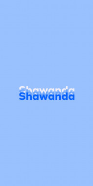 Name DP: Shawanda