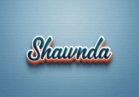 Cursive Name DP: Shawnda
