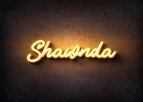 Glow Name Profile Picture for Shawnda