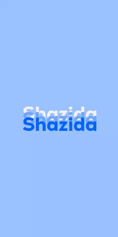 Name DP: Shazida