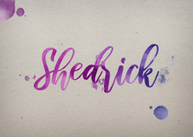 Shedrick Watercolor Name DP