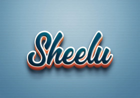 Cursive Name DP: Sheelu