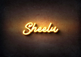 Glow Name Profile Picture for Sheelu