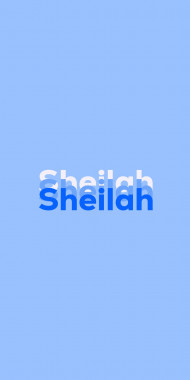 Name DP: Sheilah