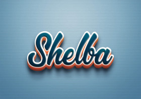 Cursive Name DP: Shelba