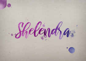 Shelendra Watercolor Name DP