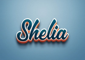 Cursive Name DP: Shelia