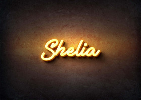 Glow Name Profile Picture for Shelia