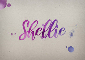 Shellie Watercolor Name DP