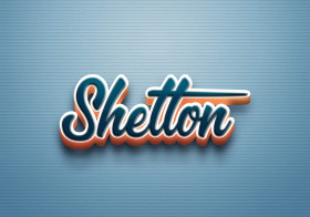 Cursive Name DP: Shelton