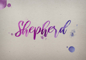 Shepherd Watercolor Name DP