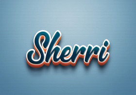 Cursive Name DP: Sherri