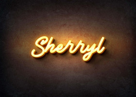 Glow Name Profile Picture for Sherryl