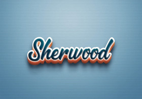 Cursive Name DP: Sherwood