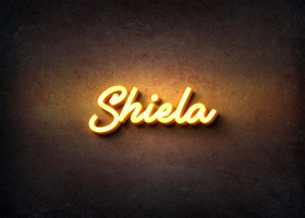 Glow Name Profile Picture for Shiela