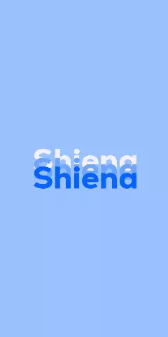Name DP: Shiena