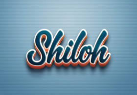 Cursive Name DP: Shiloh
