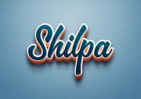 Cursive Name DP: Shilpa