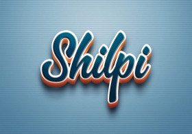 Cursive Name DP: Shilpi