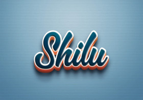 Cursive Name DP: Shilu