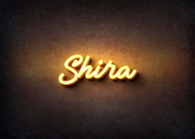 Glow Name Profile Picture for Shira
