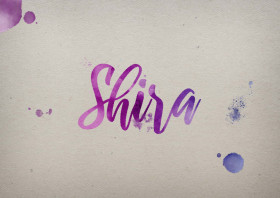 Shira Watercolor Name DP
