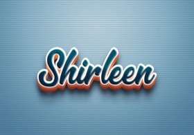 Cursive Name DP: Shirleen