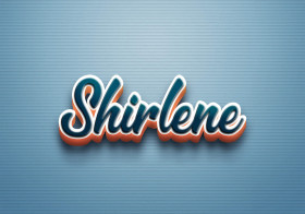 Cursive Name DP: Shirlene
