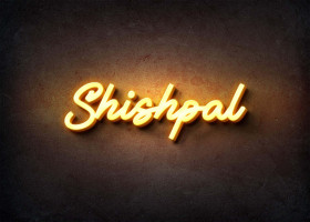 Glow Name Profile Picture for Shishpal