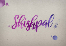 Shishpal Watercolor Name DP