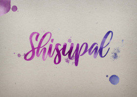 Shisupal Watercolor Name DP