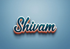 Cursive Name DP: Shivam