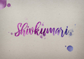 Shivkumari Watercolor Name DP