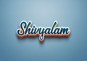 Cursive Name DP: Shivyalam