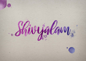 Shivyalam Watercolor Name DP