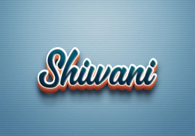 Cursive Name DP: Shiwani