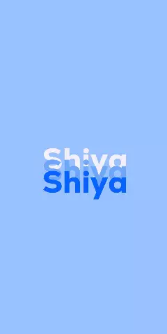 Name DP: Shiya
