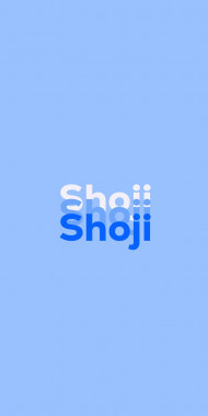 Name DP: Shoji