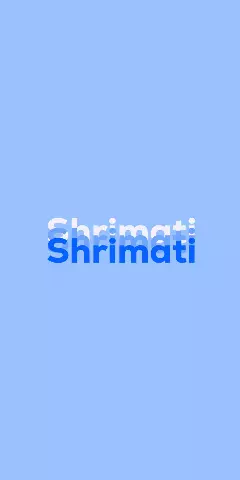 Name DP: Shrimati
