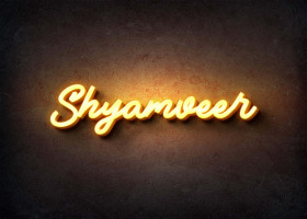 Glow Name Profile Picture for Shyamveer