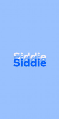 Name DP: Siddie