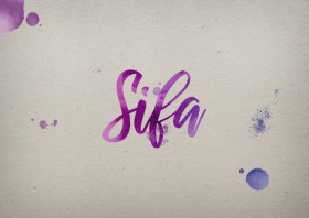 Sifa Watercolor Name DP
