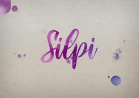 Silpi Watercolor Name DP