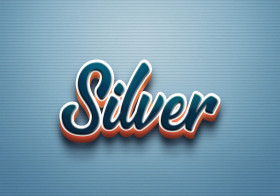 Cursive Name DP: Silver