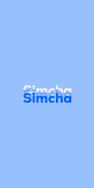 Name DP: Simcha