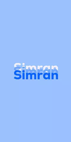 Name DP: Simran