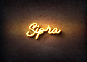 Glow Name Profile Picture for Sipra