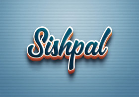 Cursive Name DP: Sishpal