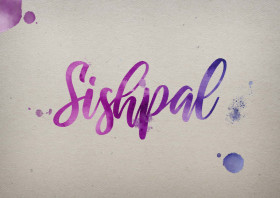 Sishpal Watercolor Name DP
