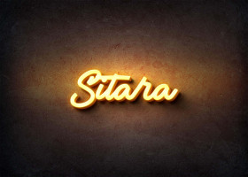 Glow Name Profile Picture for Sitara